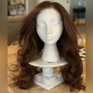 Like new Outre Lace Front wig chocolate swirl